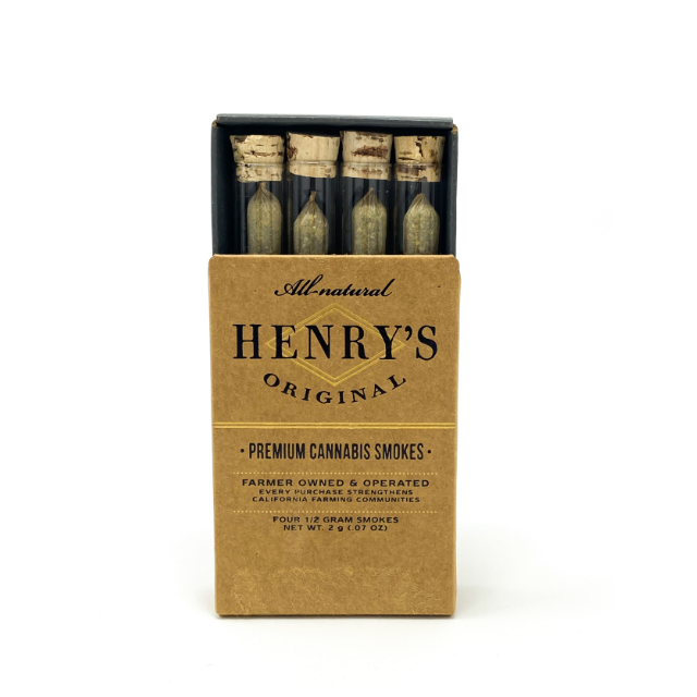 Strawberry Cough Total 4-Pack Pre-rolls (.5g each)