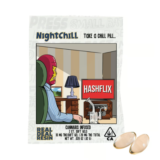 Hasher Caps - Nightchill Jelly Sickle - 2ct. Capsule - 20mg