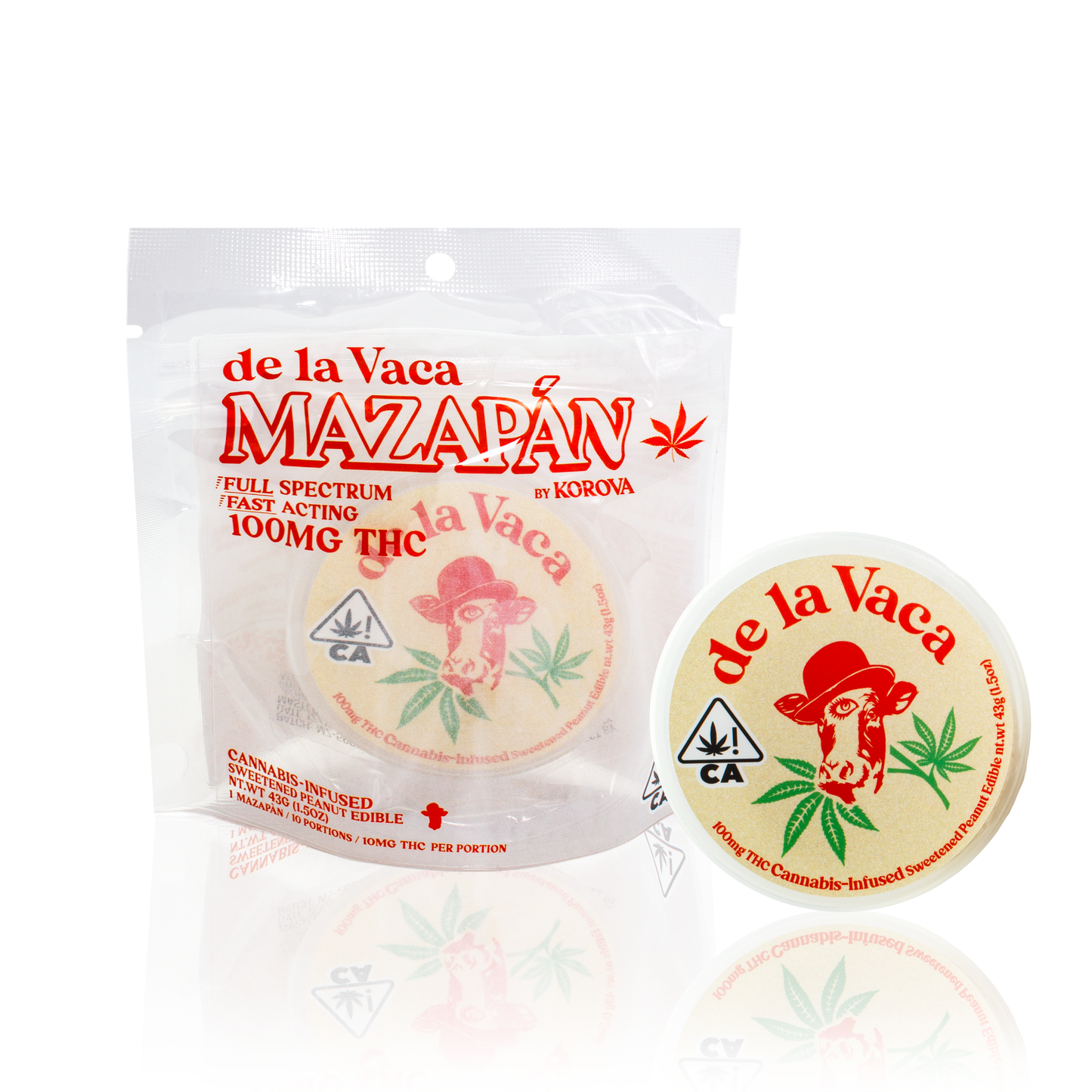 Korova - de la Vaca Mazapan - 100mg