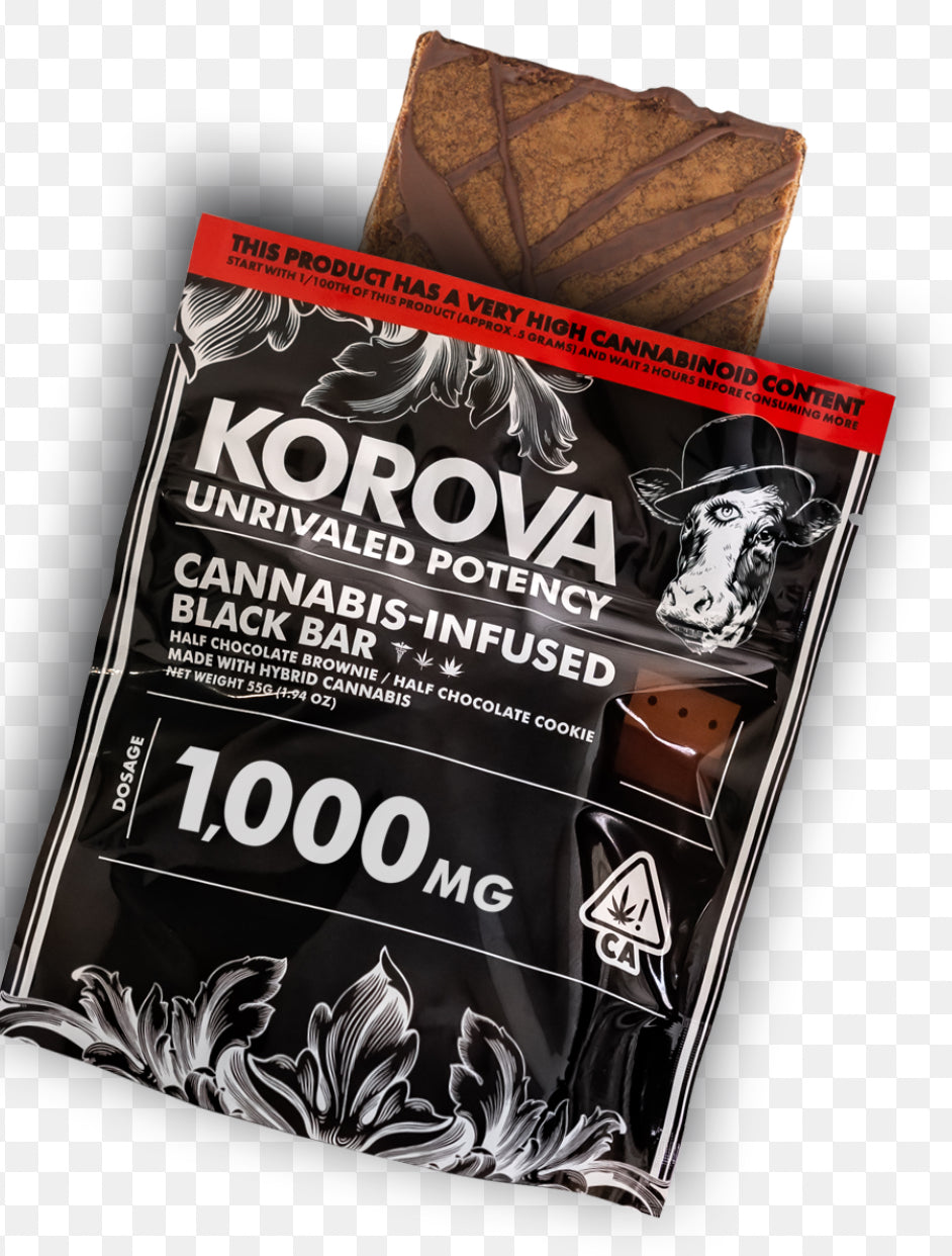Korova Black Bar 1000mg