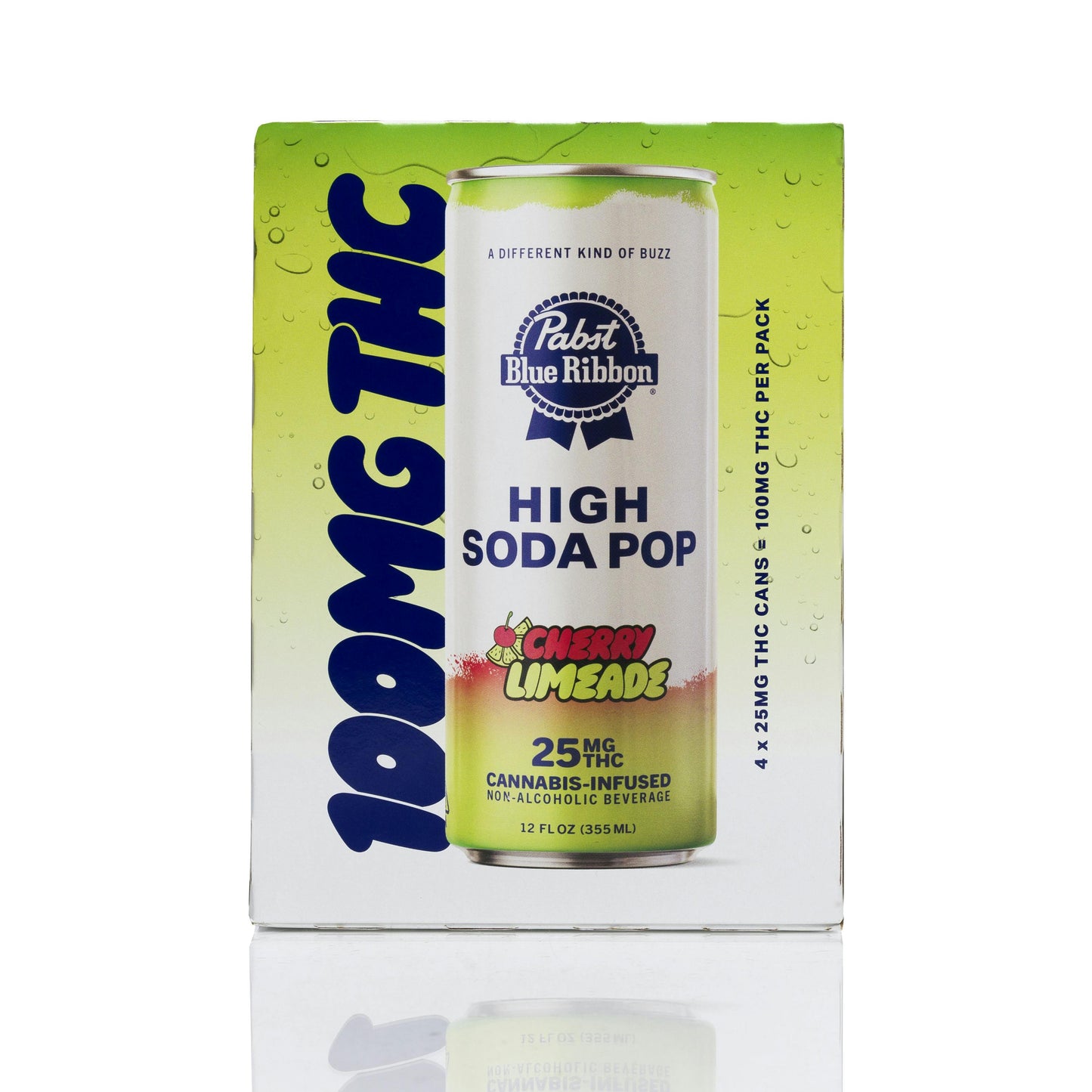 PABST - PBR Infused High Soda - Cherry Limeade | 25mg | Single Can