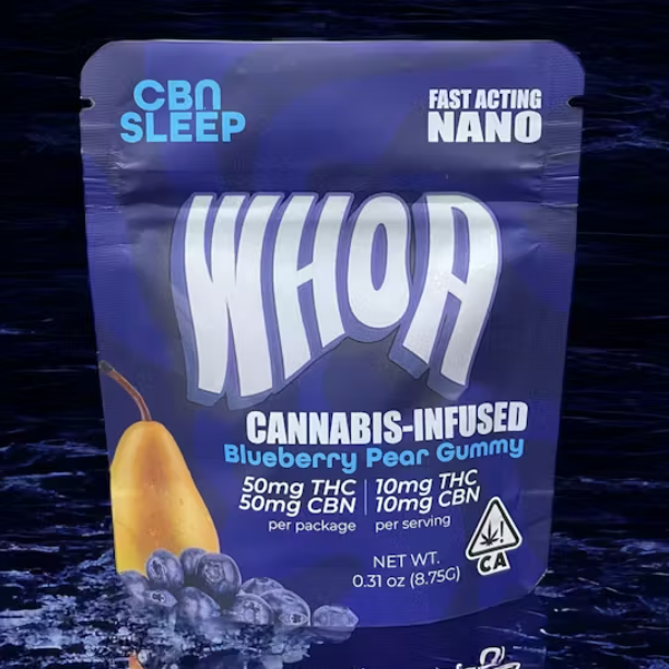 Blueberry Pear CBN Gummy - Bite, Sleep Aid