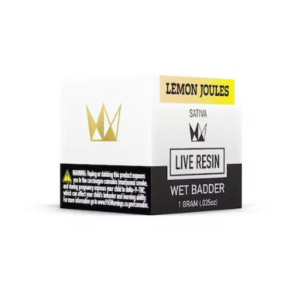Lemon Joules Live Resin Wet Badder