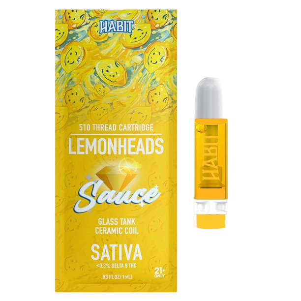 Sauce Rainbow Belts 1g Vape Cartridge by Habit