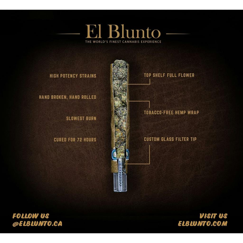 El Blunto - Rose Gold Hash Bluntito - 4-Pack - Yacht Master Punch - 3.4g