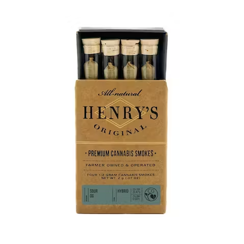 Total 4-Pack Pre-Rolls (.5g each) - Sour OG