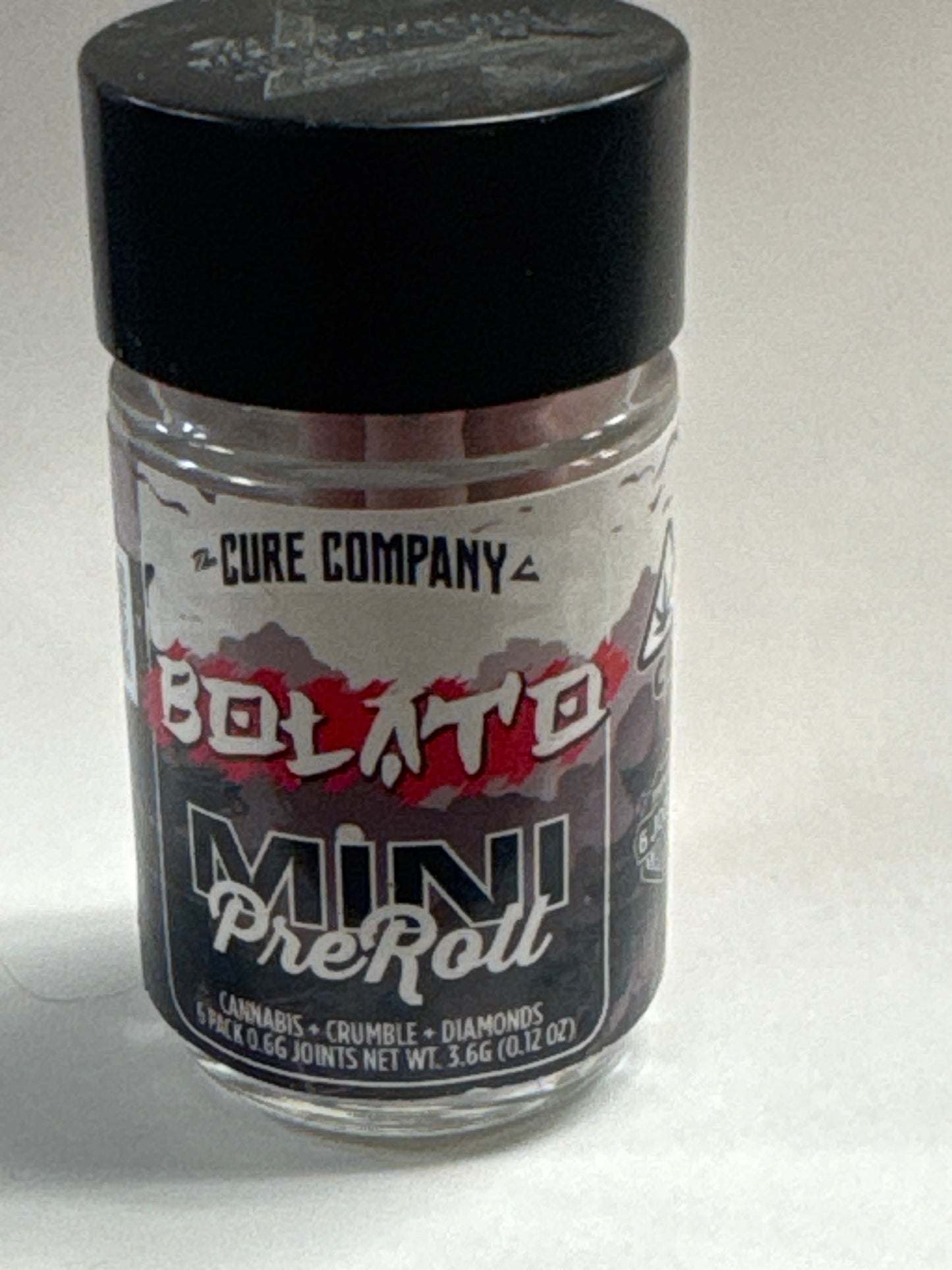 The Cure Company - Bolato Infused Mini PreRoll 6 pack - 3.5g