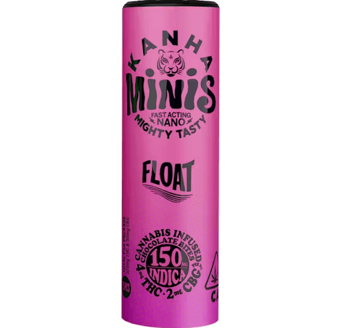 Kanha - Float Minis - THC|CBD Nano Chocolates - 100mg