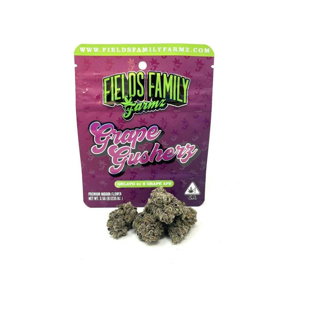 Fields Family Farmz - Grape Gusherz - Smalls - Bag 3.5g