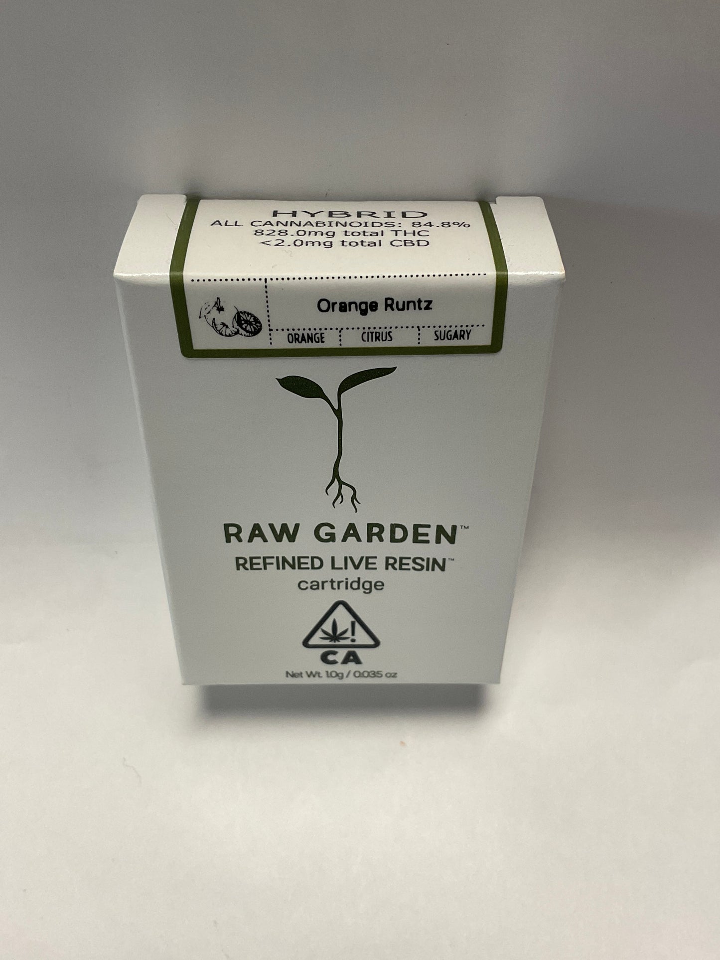 Raw Garden - Orange Runtz - Cartridge - 1g