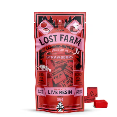 Lost Farm Strawberry "GG4" Chews