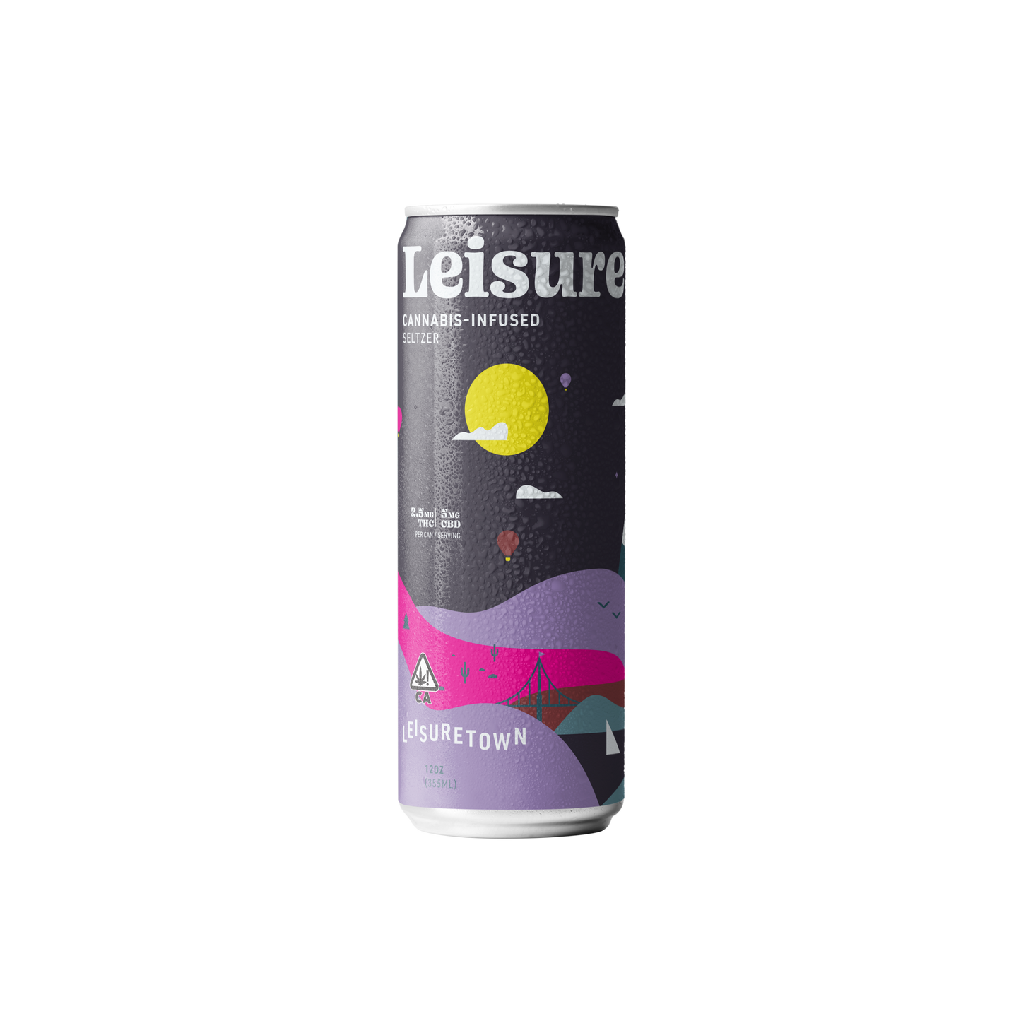 SOCIAL SELTZER INFUSED wTHC (2.5MG THC / 5MG CBD), SINGLE - CHERRY VANILLA