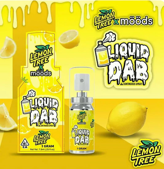 Moods x Lemon Tree - Liquid Dab Spray - Lemon Tree 800mg
