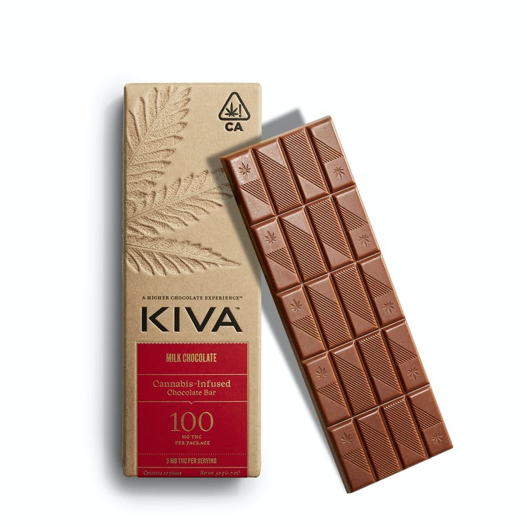 Milk Chocolate Bar - 100mg