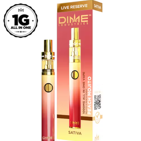 Peach Mojito 1000mg All in One Device