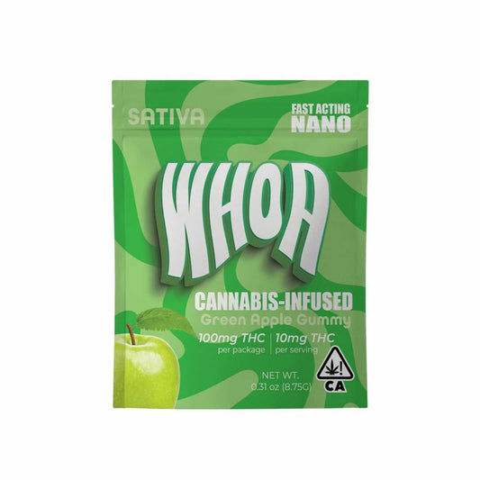 WHOA - Green Apple Gummy 100MG