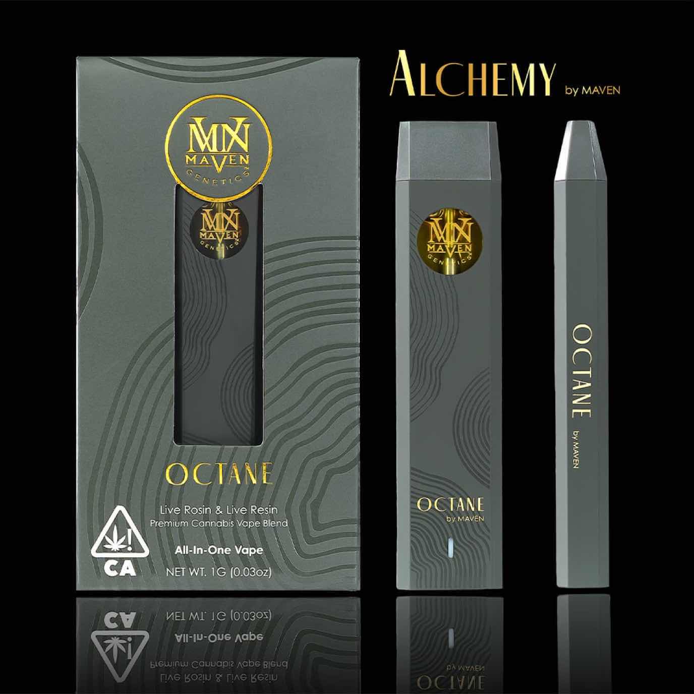 Maven Genetics - Octane - Alchemy All-In-One Vape - 1g