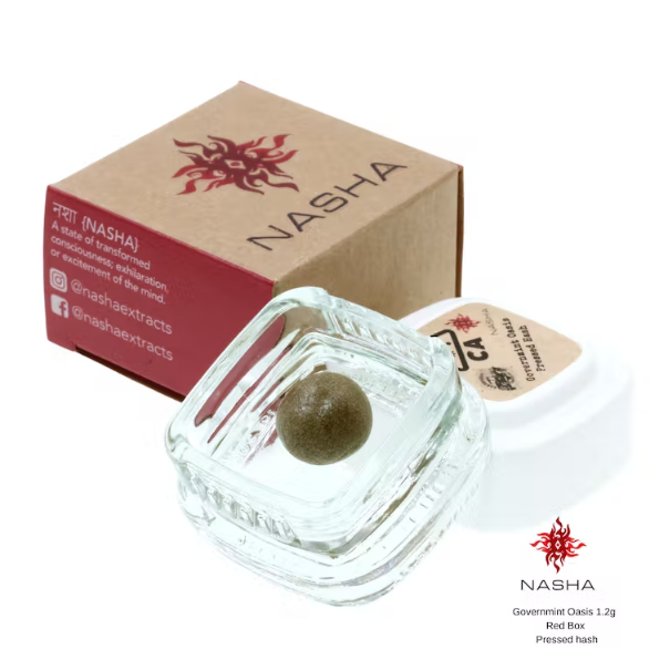 Governmint Oasis Red Pressed Hash (Bandwagon Gardens)