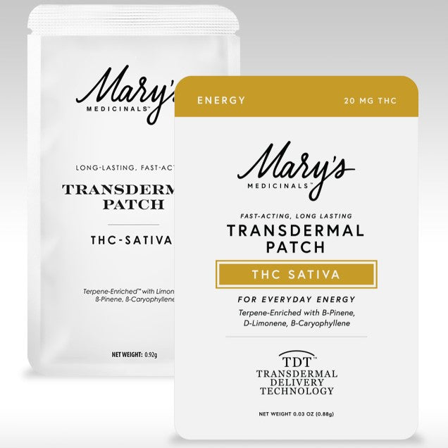 Transdermal Patch – Energy: THC Sativa