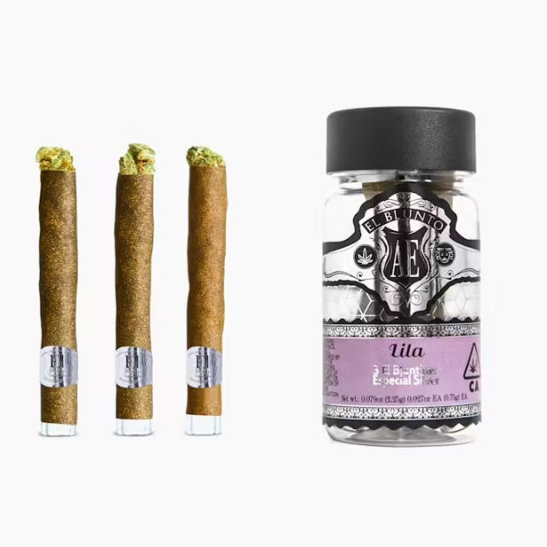 El Bluntito Especial Silver - 3-Pack - Lila - [Mini Blunt Pack]