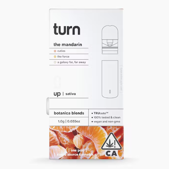 the mandarin (sativa) / botanica blends / pod