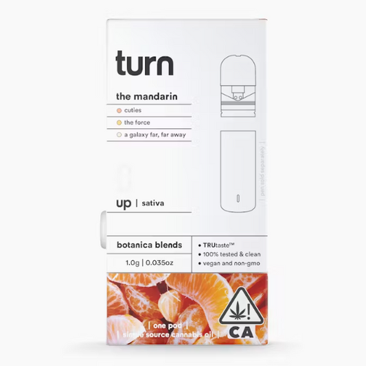 the mandarin (sativa) / botanica blends / pod