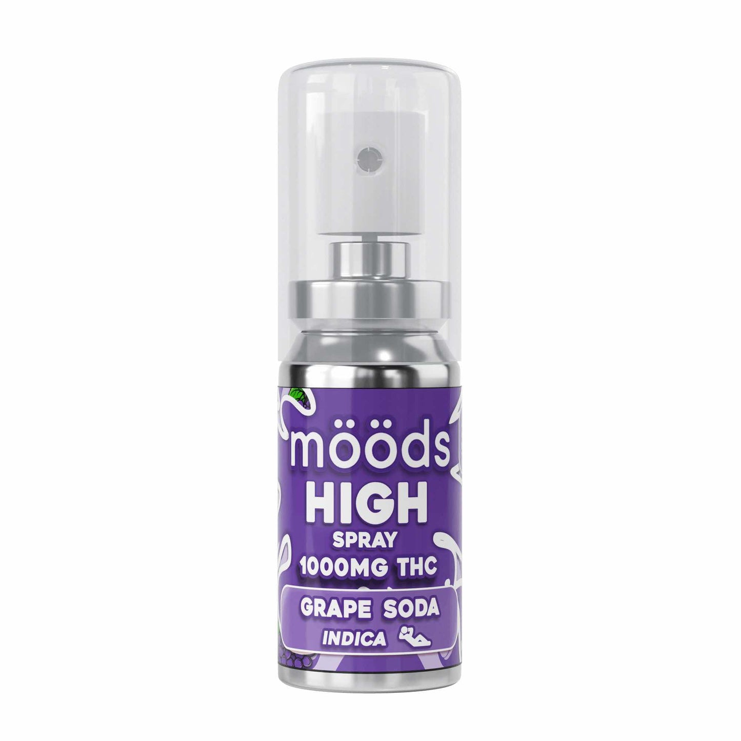 Moods - Grape Soda Indica | 1000mg | Spray