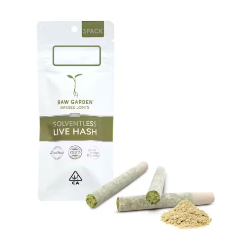 Cereal Milk 3pk Solventless Live Hash Infused Joints