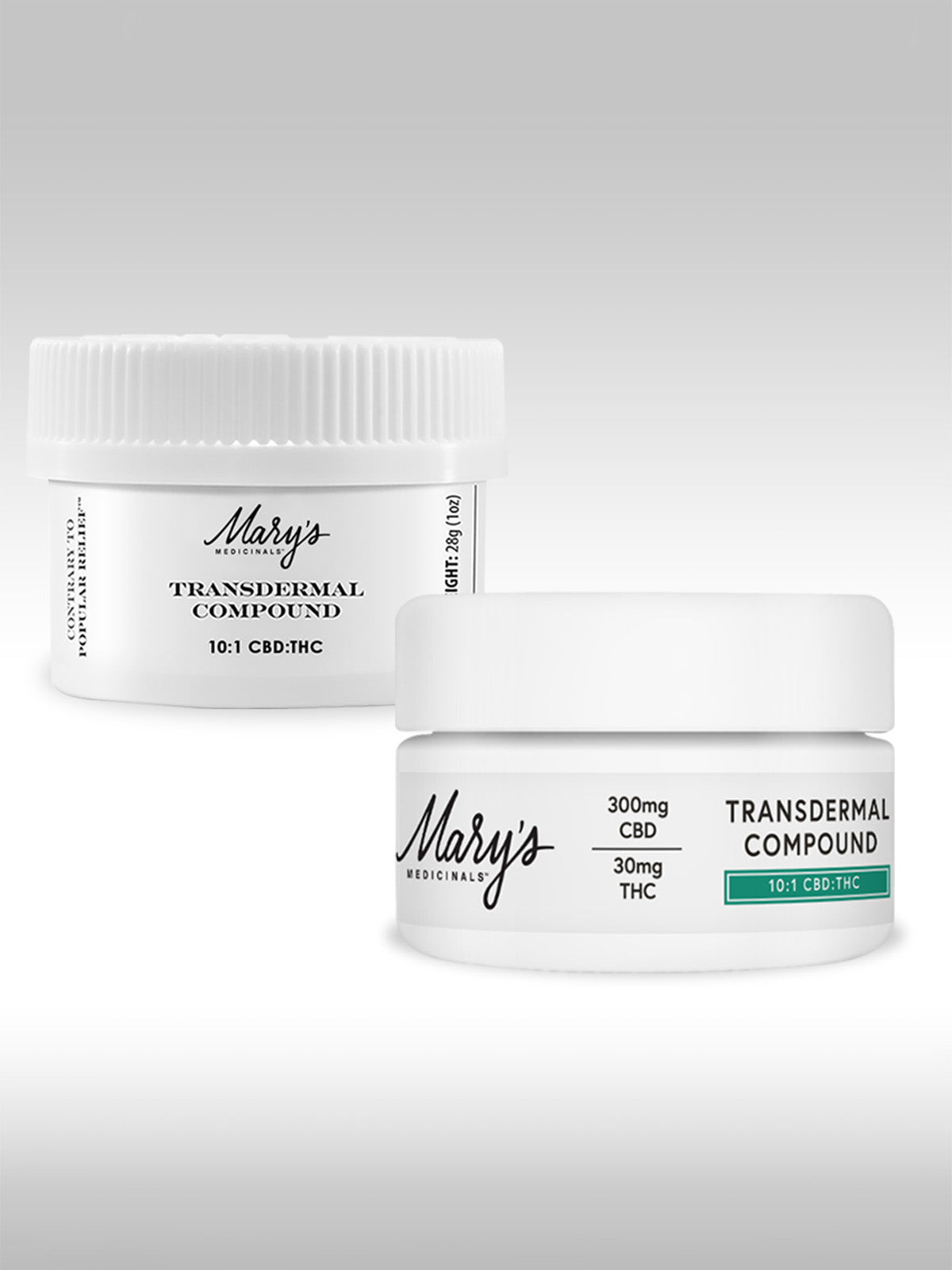 Mary's Medicinals - Transdermal Compound - Restore 10:1 (300mg CBD :30mg THC) 1oz