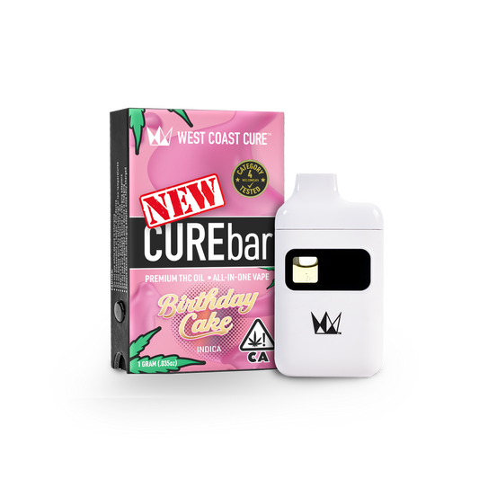 Birthday Cake AIO CUREbar - 1G