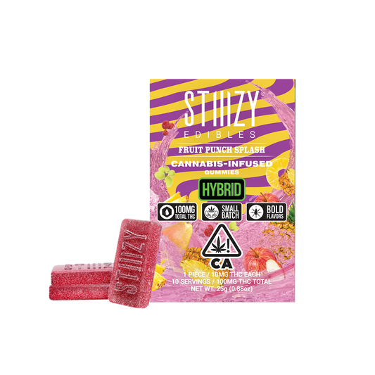 STIIIZY EDIBLES - 100MG FRUIT PUNCH SPLASH