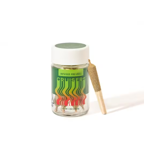 Strawberry Gelato Infused Preroll 5-pk