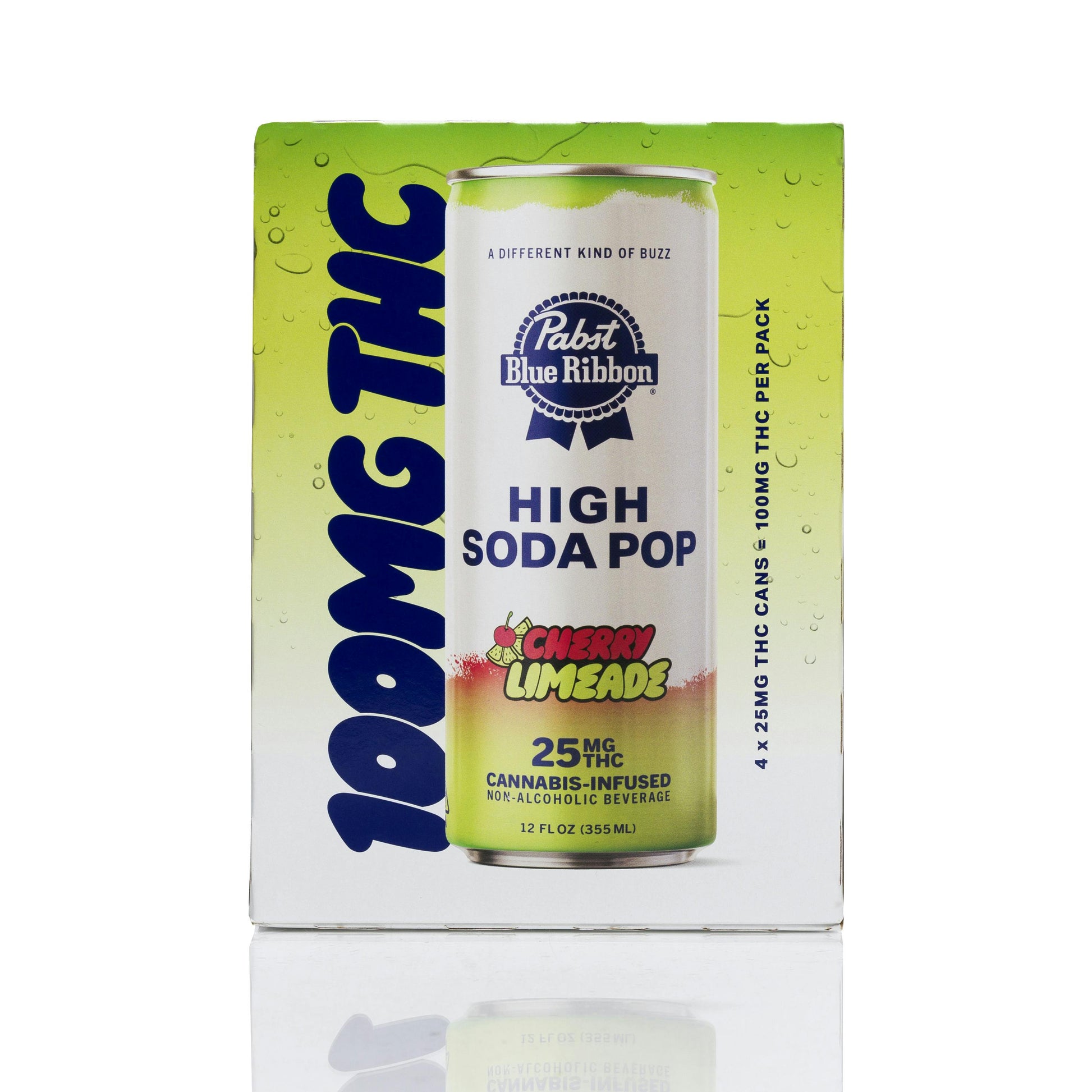 PABST - PBR Infused High Soda - Cherry Limeade | 25mg | Single Can