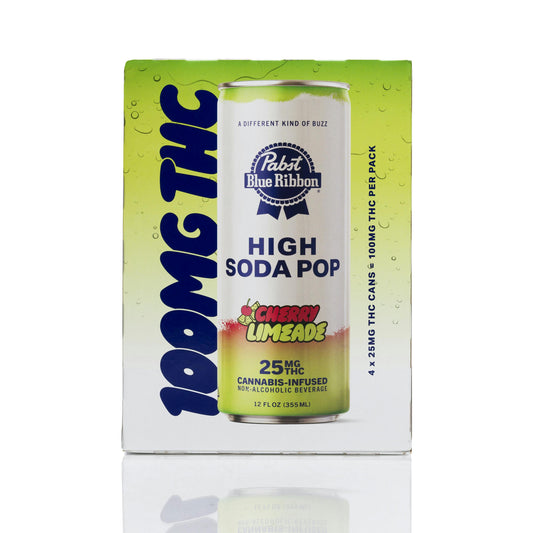 PABST - PBR Infused High Soda - Cherry Limeade | 25mg | Single Can