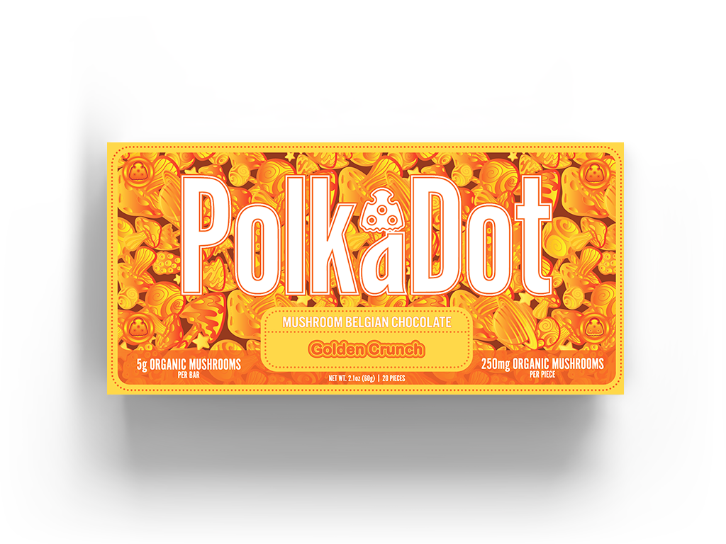 PolkaDot Magic Mushroom Chocolate Bars