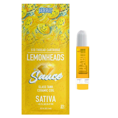 Sauce Lemonheads 1g Vape Cartridge by Habit