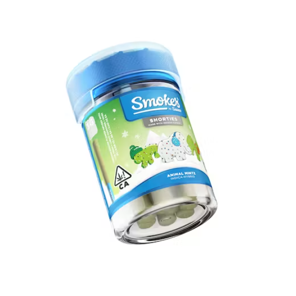 Smokes Infused Preroll 5 Pack- Animal Mintz (Indica Hybrid)