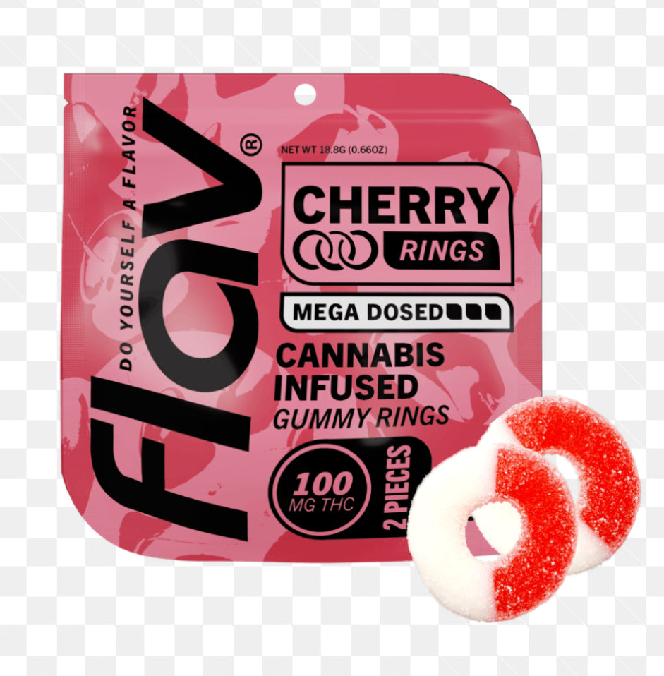 Flav - Macro Ring - Cherry - 100mg