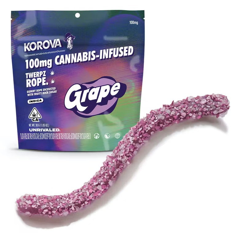 Grape Twerpz Rope, 100mg