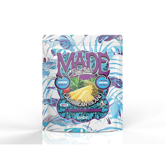 Made - Caribbean Island - Flight Bites - 100mg