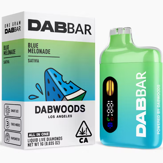 Dabbar 2.0 Liquid Live Diamonds Blue Melonade