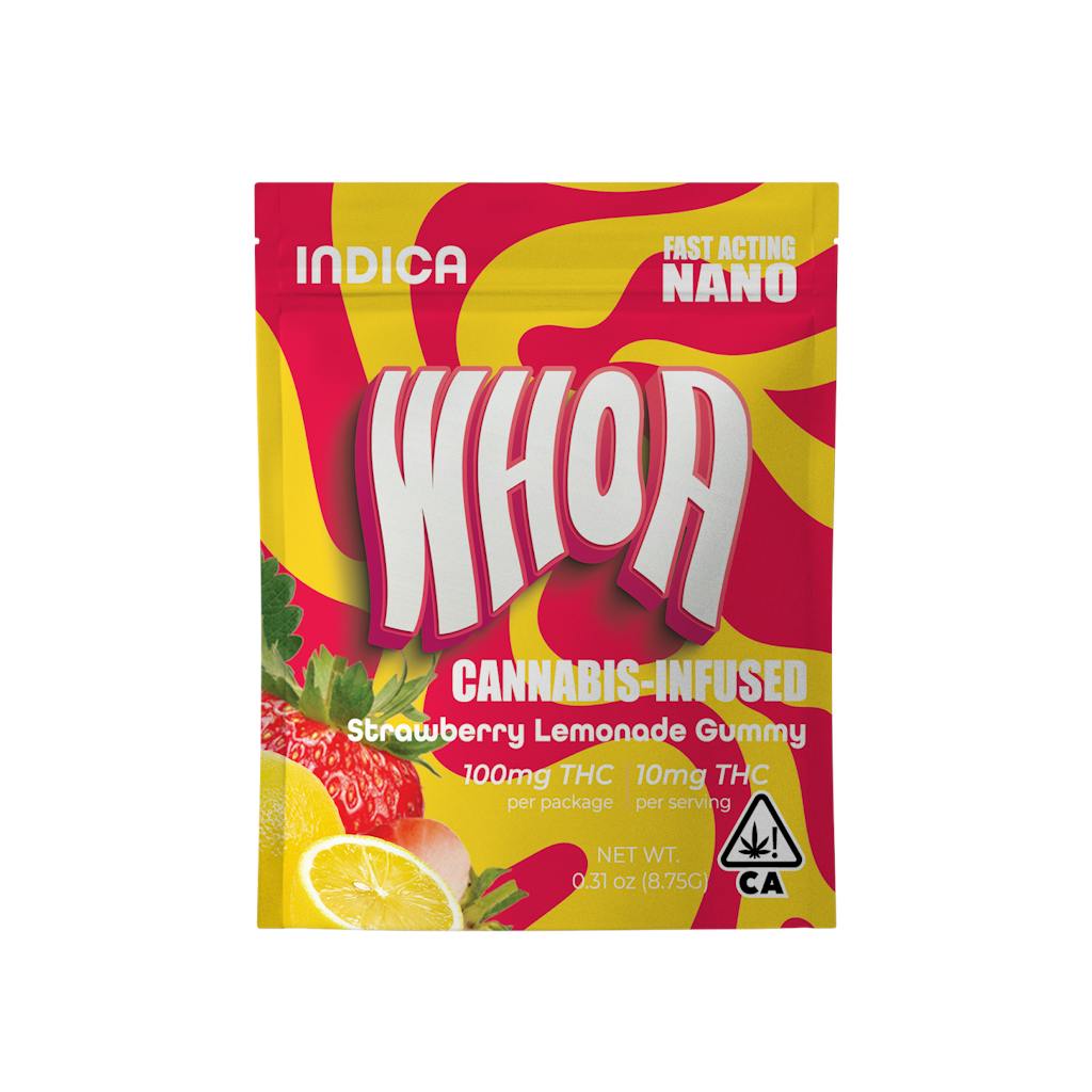 WHOA - Strawberry Lemonade Gummy 100MG