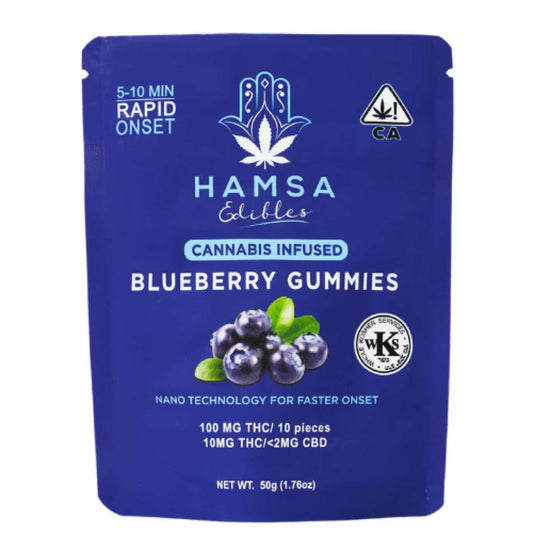 Hamsa - Blueberry - Gummies - 100mg