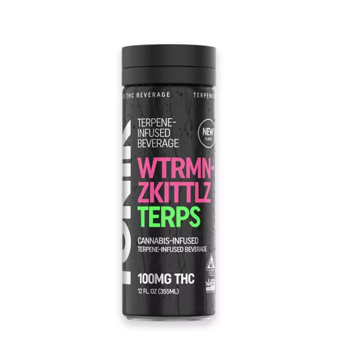 TERPS BEVERAGE: Wtrmn-Zkittlz Terpene 12oz. Beverage (100mg)