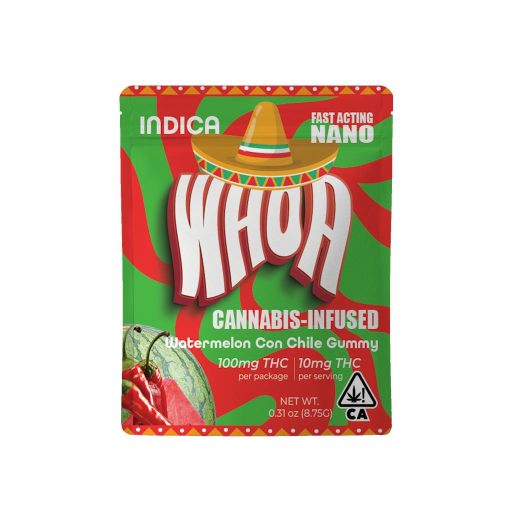 WHOA - Watermelon Con Chile Gummy 100MG