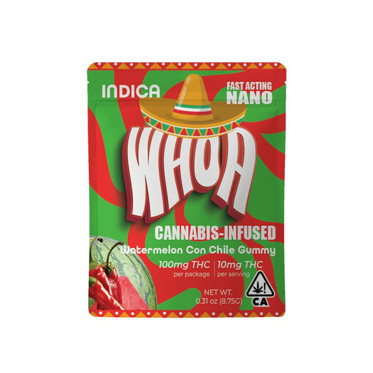 WHOA - Watermelon Con Chile Gummy 100MG