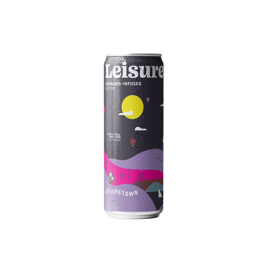 SOCIAL SELTZER INFUSED wTHC (2.5MG THC / 5MG CBD), SINGLE - CHERRY VANILLA