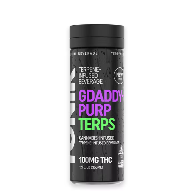 TERPS: Grand Daddy Purps Terpene 12oz. Beverage (100mg)
