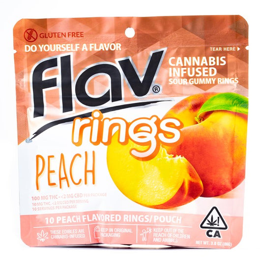 Gummies - Peach Rings 100mg