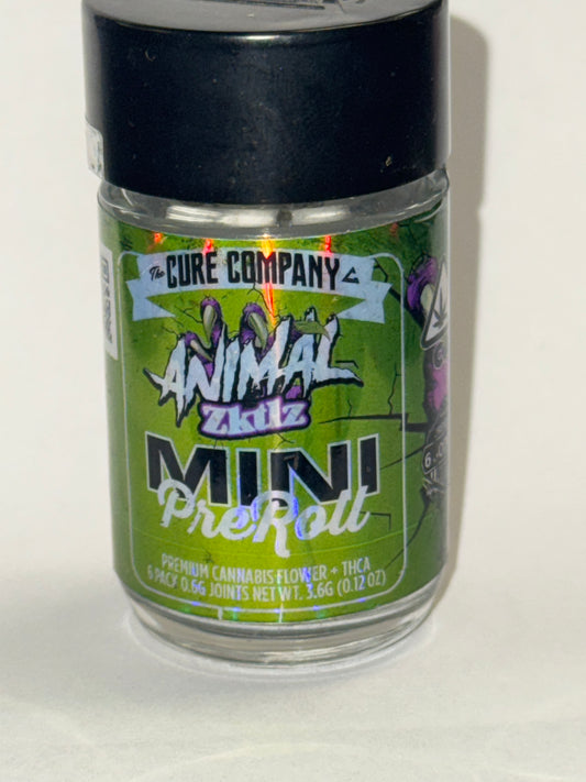 The Cure Company - Animal Z Infused Mini PreRoll 6 pack - 3.5g